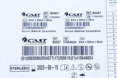 Atrium 85407 Balloon Expandable PTFE Covered Stnt.  7Fr x.035inch x 80cm (x)